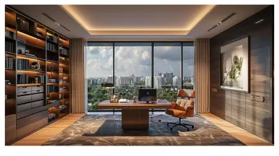 High-End Home Offices: A New Standard in Luxury Living