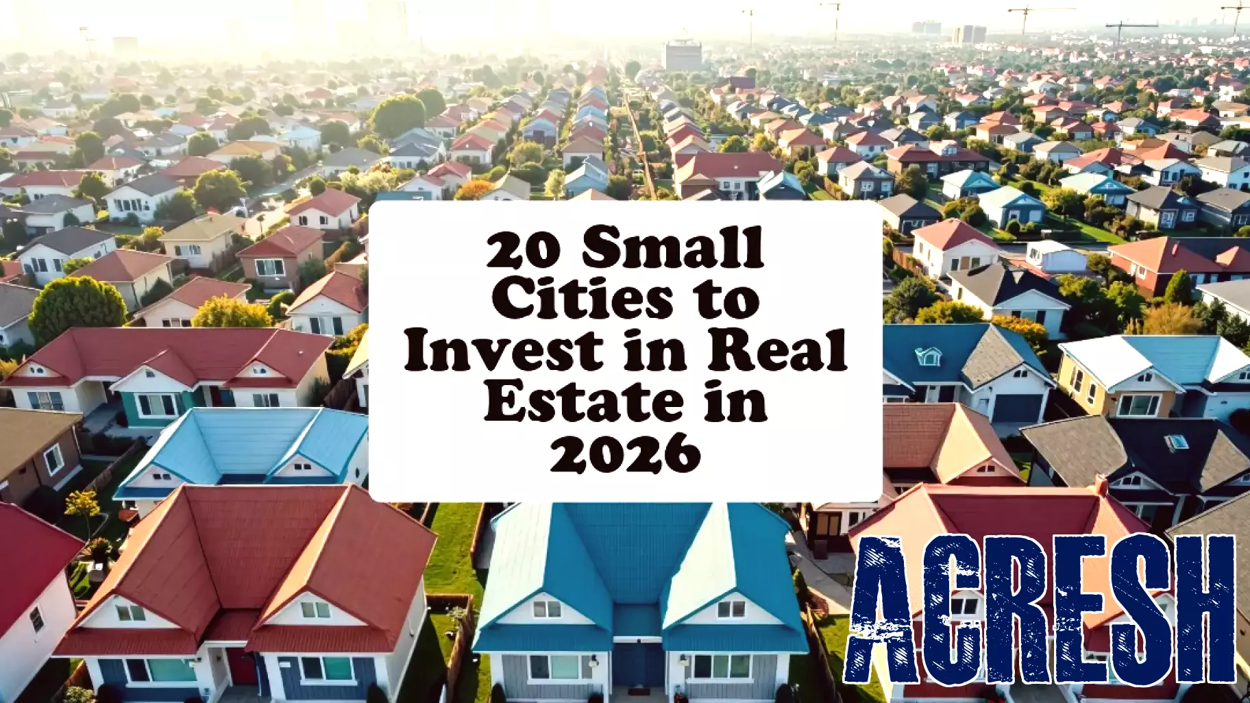 20 Best Small Cities to Invest in Real Estate in 2026